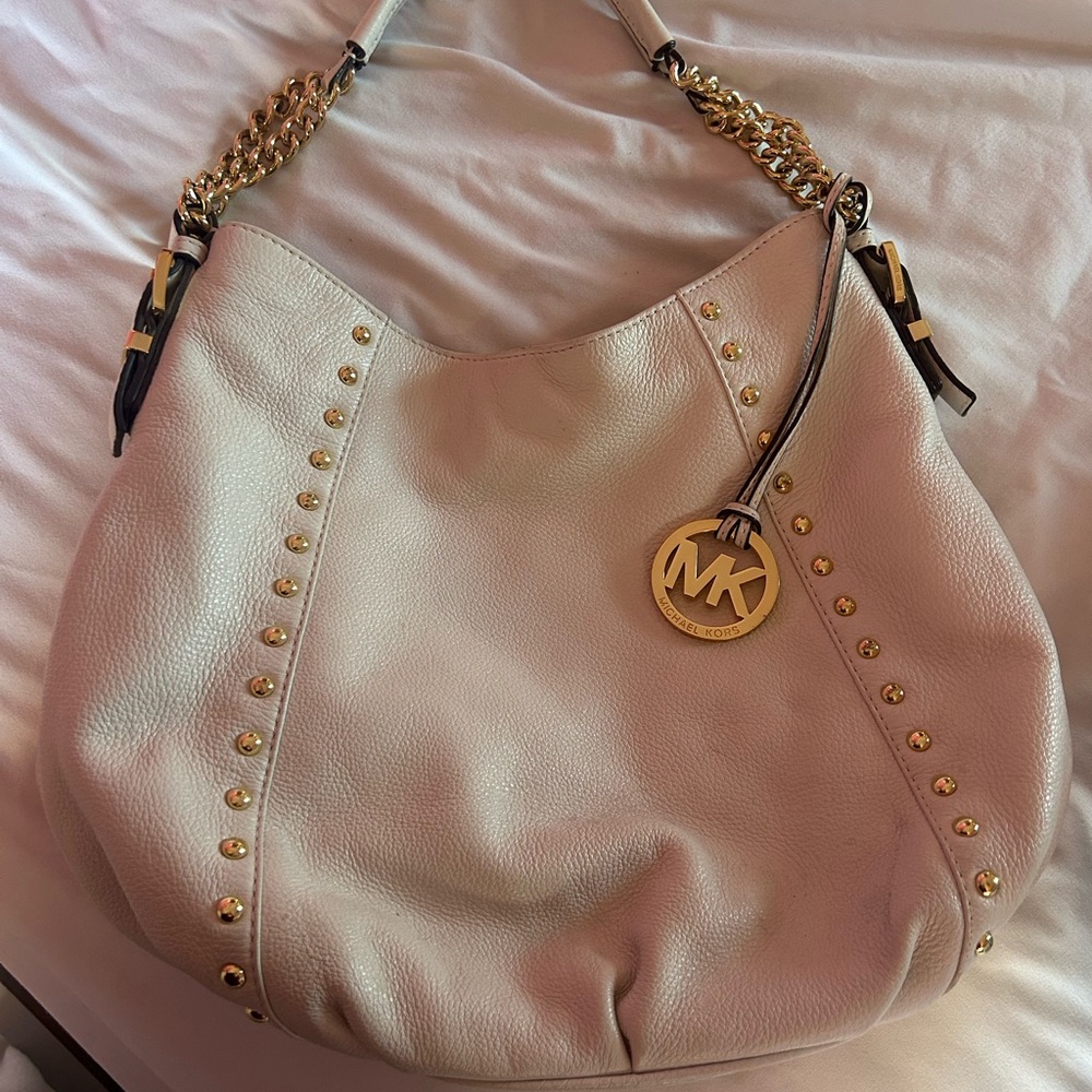 Michael Kors Cream Shoulder Bag